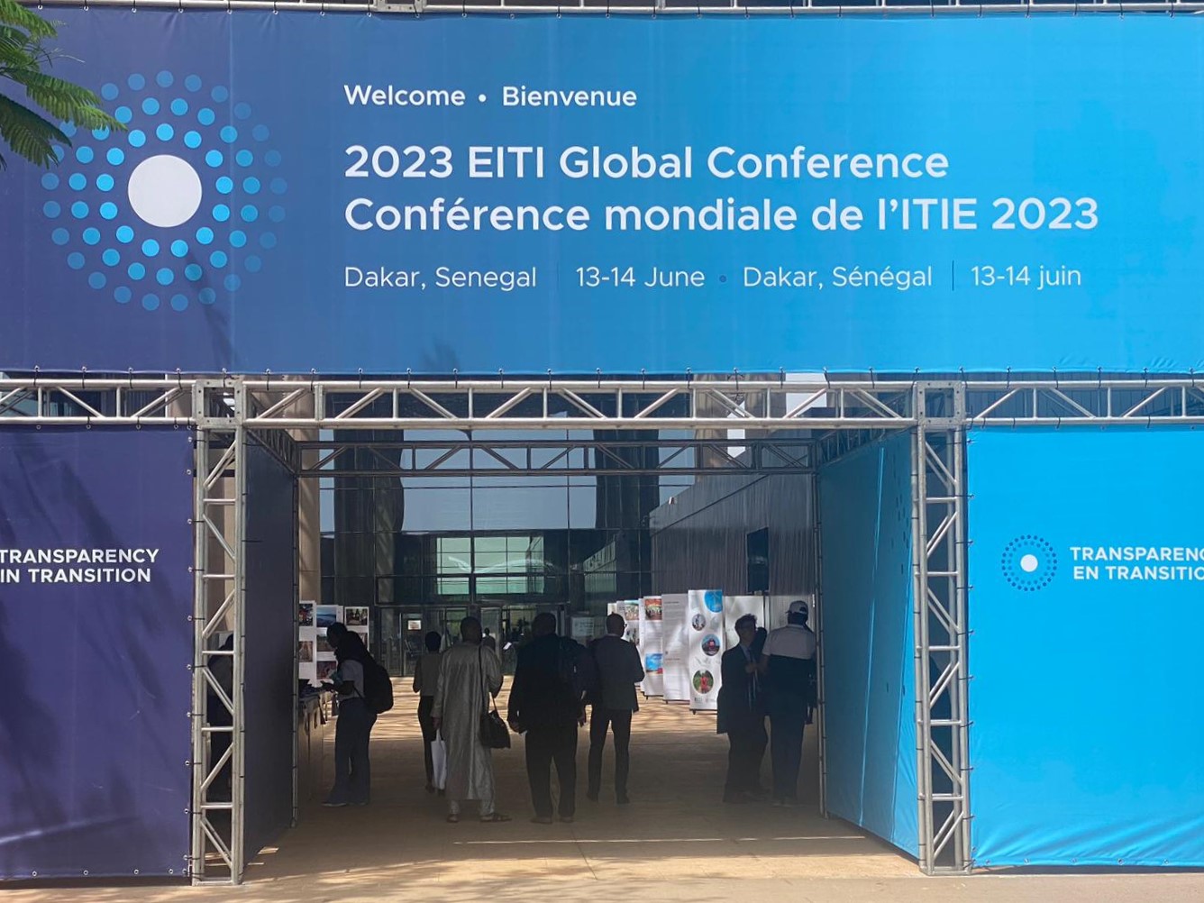 EITI Global Conference Entrance