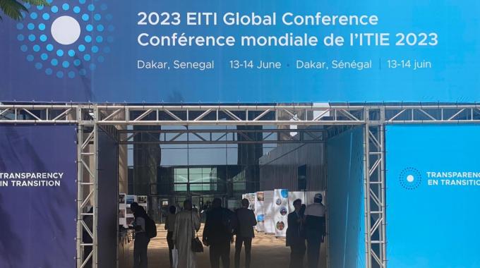 EITI Global Conference Entrance